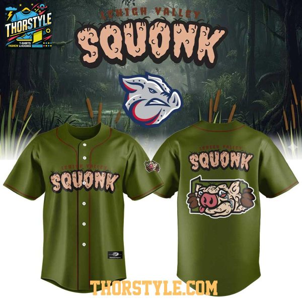 Lehigh Valley IronPigs x Lehigh Valley Squonk 2026 Night Baseball Jersey