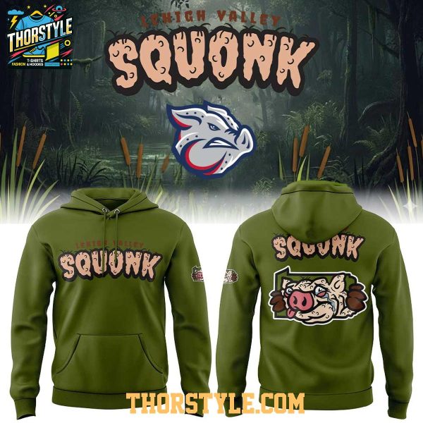 Lehigh Valley IronPigs x Lehigh Valley Squonk 2026 Night Hoodie Shirts
