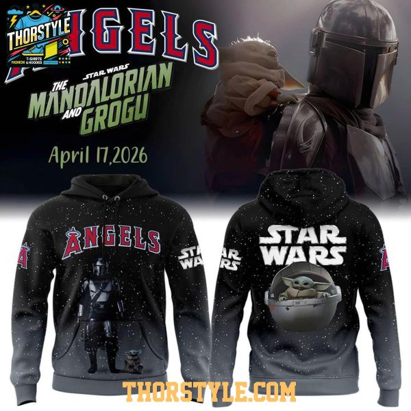 Los Angeles Angels 2026 Star Wars Night Dark Version Hoodie Shirts