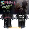 Los Angeles Angels 2026 Star Wars Night Striped Dark Baseball Jersey