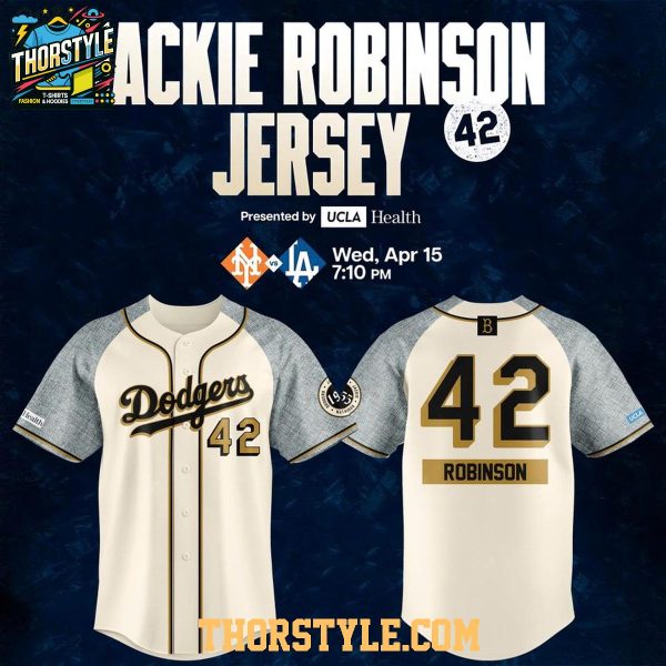 Los Angeles Dodgers Jackie Robinson 2026 Night Baseball Jersey