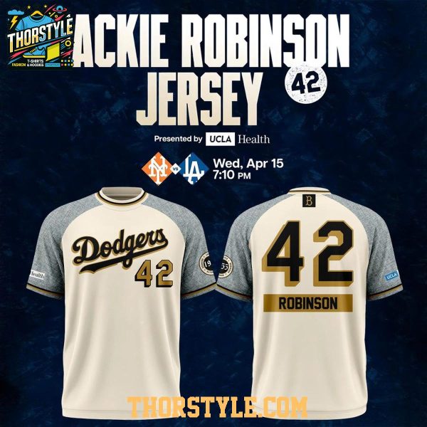 Los Angeles Dodgers x Jackie Robinson 2026 Uniform Hoodie Shirts