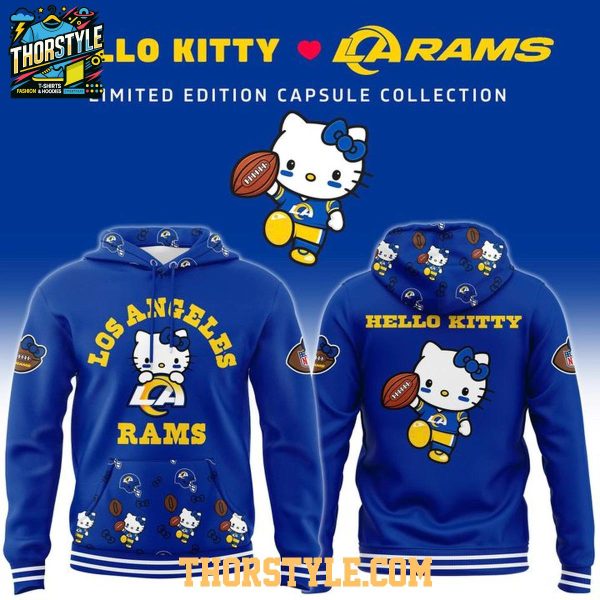 Los Angeles Rams x Helllo Kitty Night x NFL Night 2026 Hoodie T-Shirt