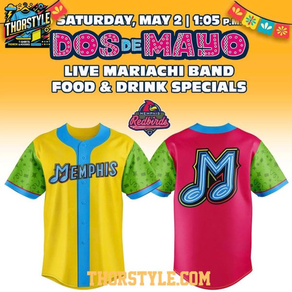 Memphis Redbirds Copa America 2026 Gameday Personalized Baseball Jersey