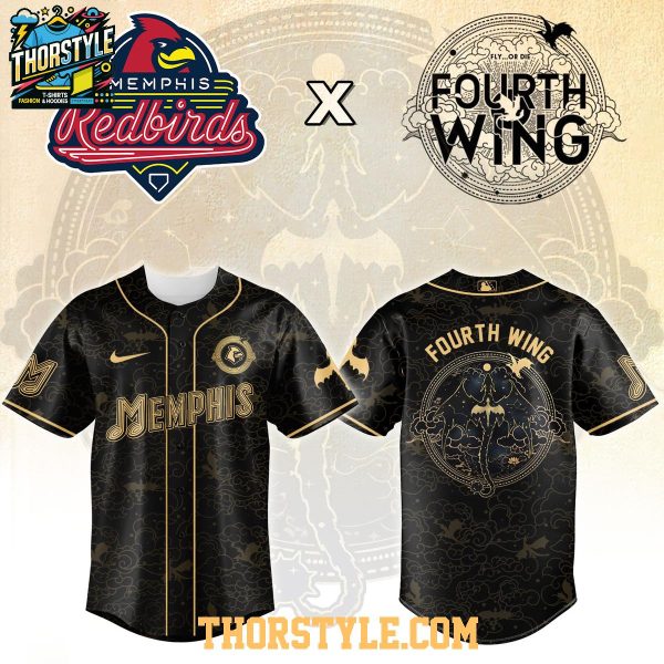 Memphis Redbirds x Fourth Wing Night Minor League 2026 Baseball Jersey