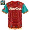 Miami Marlins 2026 Mexican Heritage Night Personalized Baseball Jersey