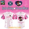 New York Yankees Hello Kitty x Bruno Mars Pop Up 2026 Tour Baseball Jersey