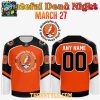 Philadelphia Flyers Grateful Dead Night 2026 Personalized Hockey Jersey