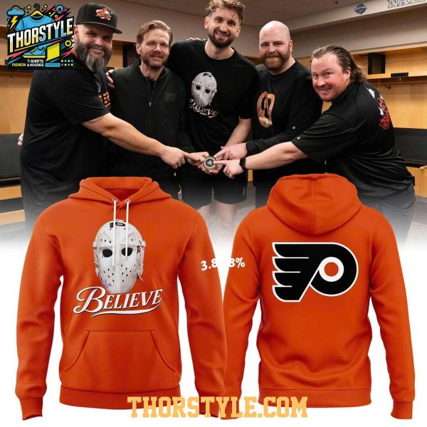 Philadelphia Flyers x Bernie Parent Believe 2026 Stanley Cup Hoodie T-Shirt