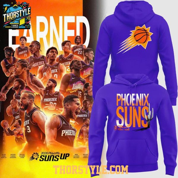 Phoenix Suns 2026 NBA Playoff Bound Night Hoodie T-Shirt
