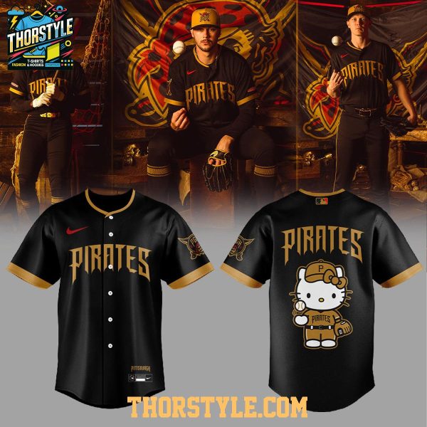 Pittsburgh Pirates x Hello Kitty x City Connect Night 2026 Baseball Jersey