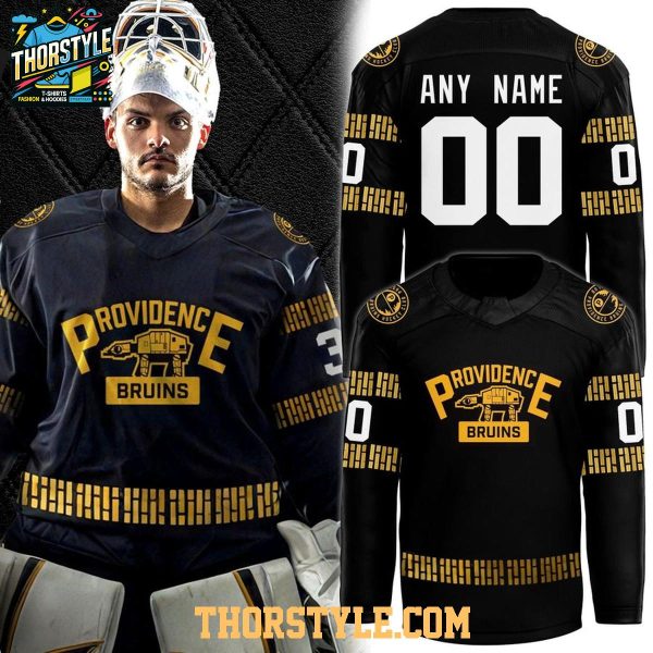 Providence Bruins x Star Wars Night 2026 Join The Dark Side Hockey Jersey