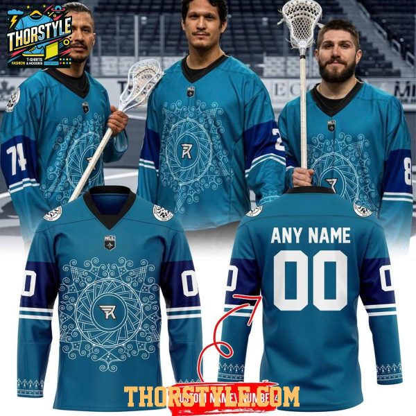 Rochester Knighthawks 2026 Native American Night Personalized Hockey Jersey