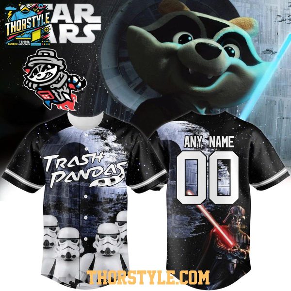 Rocket City Trash Pandas 2026 Star Wars Night x Stormtroopers Baseball Jersey