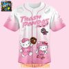 Rocket City Trash Pandas x Hello Kitty 2026 Night Pink Baseball Jersey