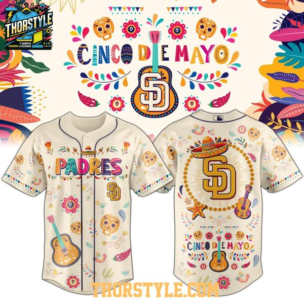 San Diego Padres 2026 Cinco de Mayo Hispanic Night Baseball Jersey