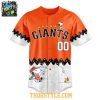 San Francisco Giants Peanuts Orange Night 2026 Personalized Baseball Jersey