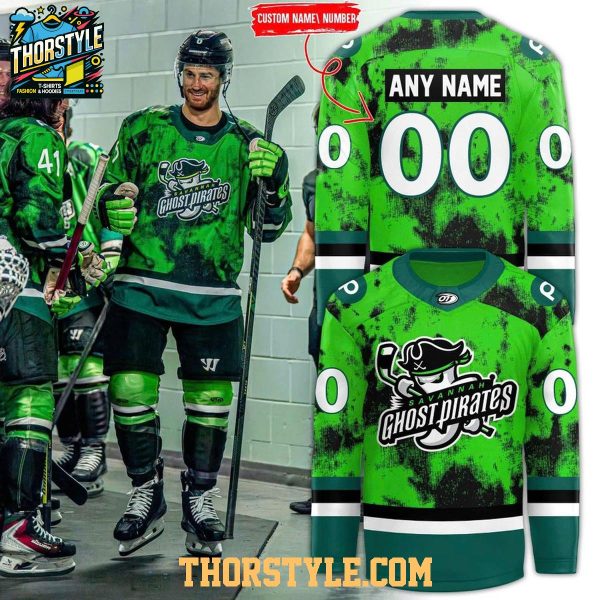 Savannah Ghost Pirates Publix Family Funday 2026 Personalized Hockey Jersey