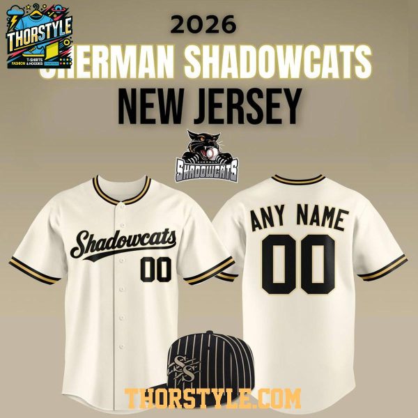 Sherman Shadowcats 2026 New Specialty Personalized Baseball Jersey
