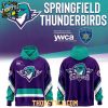 Springfield Thunderbirds 2026 Purple Warm Up Night Hoodie T Shirt