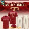Texas Rangers 2026 City Connect All Red Tejas Night Hoodie T Shirt
