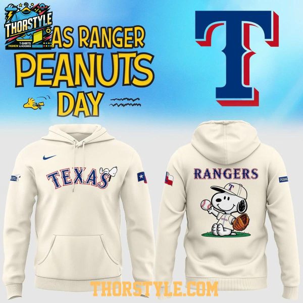 Texas Rangers Peanuts Snoopy Night 2026 Hoodie T-Shirt