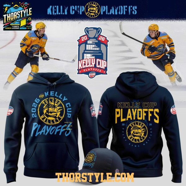 Toledo Walleye 2026 Kelly Cup Playoffs Champions Hoodie T-Shirt