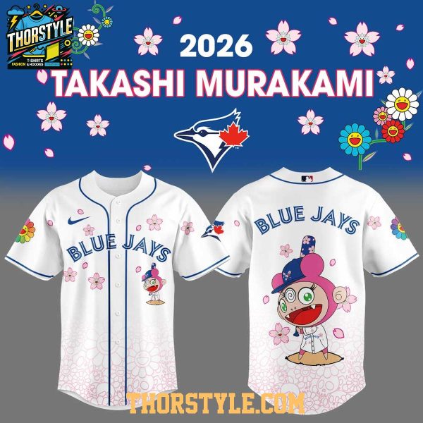 Toronto Blue Jays Takashi Murakami 2026 Night Celebrate Baseball Jersey