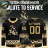 Tucson Roadrunners x Salute To Service 2026 Personalized Baseball Jersey