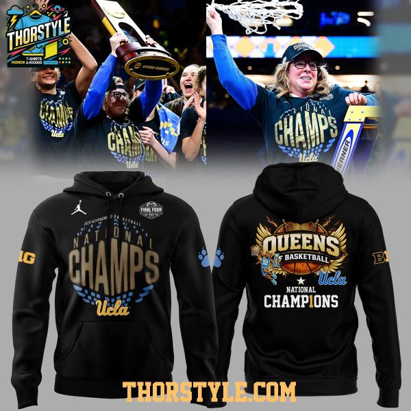 UCLA Bruins WBB National Champions 2026 Celebrate Hoodie T-Shirt