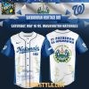 Washington Nationals Salvadoran Heritage Day in DC 2026 Baseball Jersey