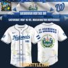 Washington Nationals Salvadoran Heritage Day in DC 2026 Baseball Jersey