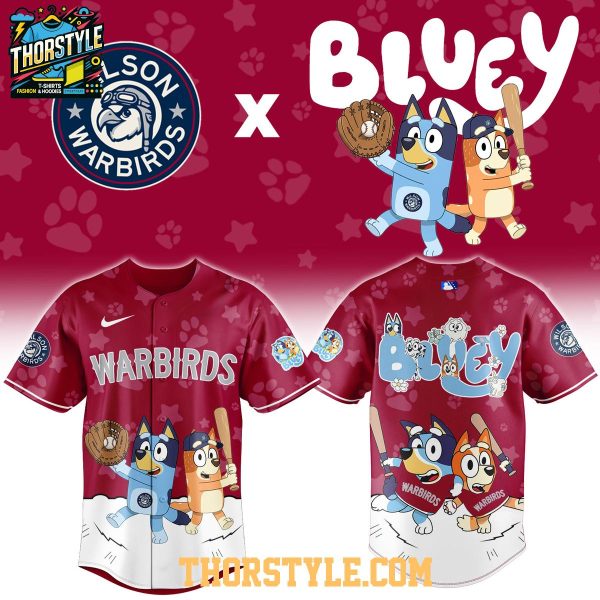 Wilson Warbirds Bluey Night x MiLB Game 2026 Baseball Jersey