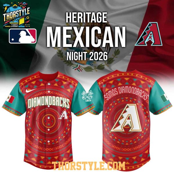 Arizona Diamondbacks x Cinco de Mayo Night 2026 Personalized Baseball Jersey