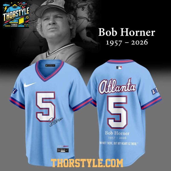 Atlanta Braves Bob Horner 1957-2026 Forever Baseball Jersey