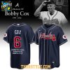 Atlanta Braves Bobby Cox 2026 Forever In Our Memories Baseball Jersey