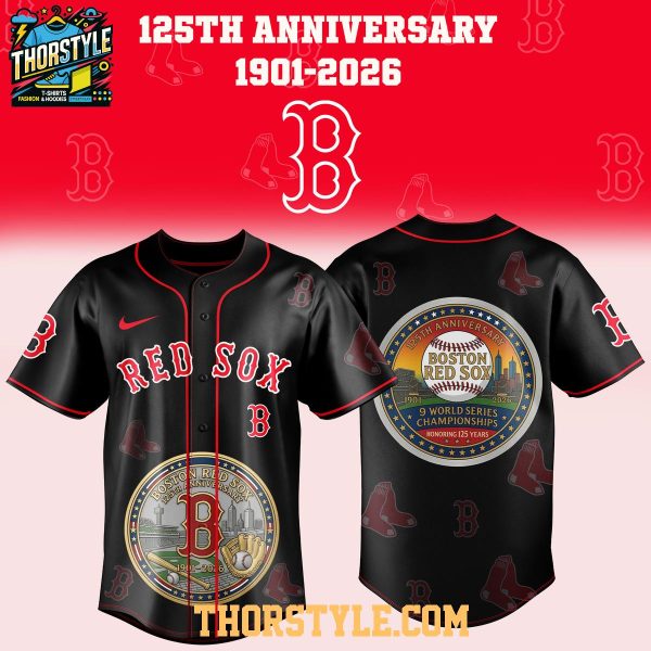 Boston Red Sox 125th Anniversary Celebration Night 2026 Baseball Jersey