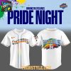 Brooklyn Cyclones Pride Night 2026 All White Baseball Jersey