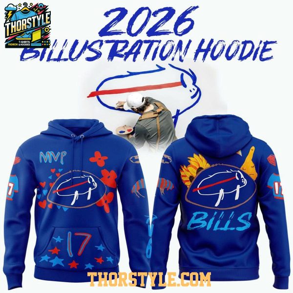 Buffalo Bills x Billustration Re-Cap 2026 Josh Allen Birthday Hoodie T-Shirt