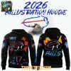 Buffalo Bills x Billustration Re Cap 2026 Josh Allen Birthday Hoodie T Shirt