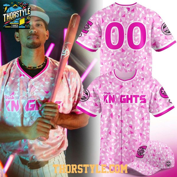 Charlotte Knights 2026 Pink In The Rink Personalized Baseball Jersey