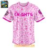 Charlotte Knights 2026 Pink In The Rink Personalized Baseball Jersey