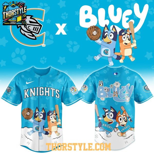 Charlotte Knights x Bluey Night 2026 Minor League Personalized Jersey
