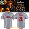Cincinnati Reds x Jon Pardi 2026 Concert Night Baseball Jersey