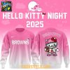 Cleveland Browns x Hello Kitty All Pink Night 2026 Hoodie T Shirt