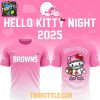 Cleveland Browns x Hello Kitty All Pink Night 2026 Hoodie T Shirt