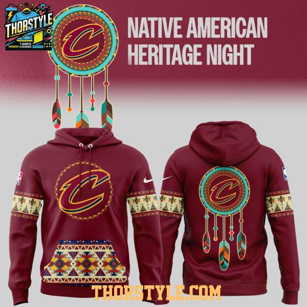 Cleveland Cavaliers Native American Heritage Night 2026 Hoodie Shirts