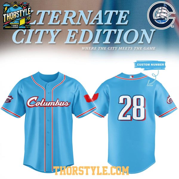 Columbus Clippers Alternate City Edition 2026 Personalized Baseball Jersey