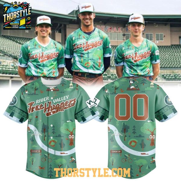 Edmonton Riverhawks 2026 River Valley Tree Hugger Personalized Baseball Jesrey