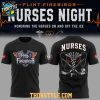 Flint Firebirds Nurses Appreciation 2026 Night Hoodie T Shirt Black